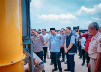 Gudang Ketahanan Pangan Polda Lampung, Desa Purwotani, Kecamatan Jati Agung, Lampung Selatan, Rabu, 8 Oktober 2025. Kominfo Lampung