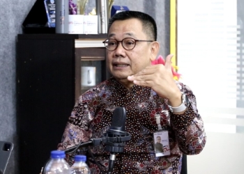 Direktur Utama Bank Lampung, Mahdi Yusuf. Lampost.co/Arumsyah