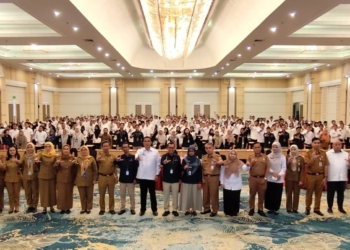 Rapat Koordinasi Daerah (Rakorda) Survei Monev MBG di Ballroom Swiss-Belhotel Lampung, Senin, 27 Oktober 2025. Dok BPS