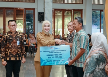 Akad Massal KUR 800.000 Debitur. Dok Diskominfo