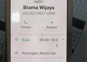 Nomor penipuan mengatasnamakan petugas pajak. Ilustrasi