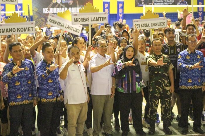 Kejurda Bola Voli U-19 Ajang Gali Potensi Pevoli Muda Lampung