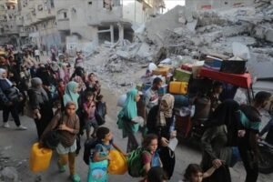 Puluhan Ribu Warga Palestina Kembali ke Gaza Utara Pascagencatan Senjata Berlaku