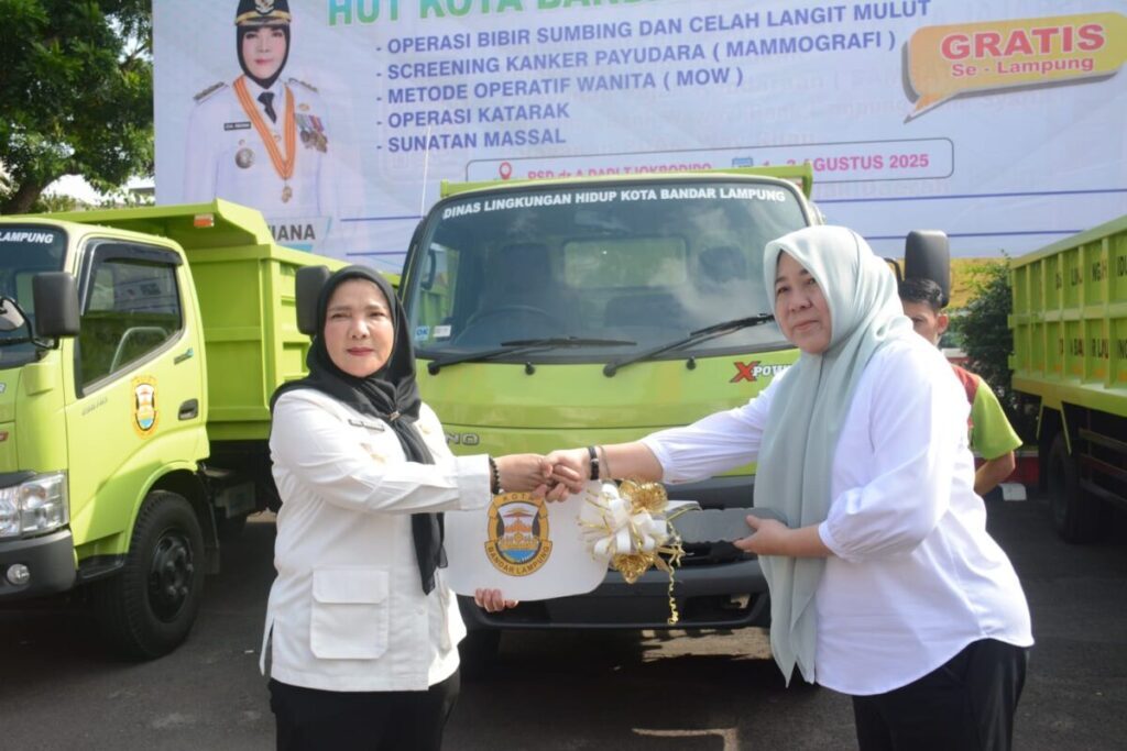 armada sampah Bandar Lampung