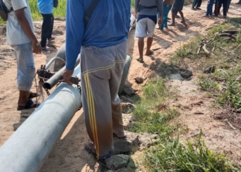 Petani Desa Trimomukti,