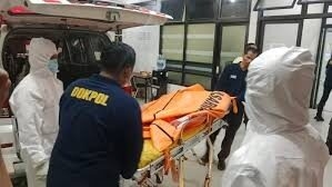 pondok pesantren di Sidoarjo ambruk.(MI/Heri Susetyo)