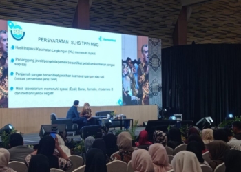 Dinas Kesehatan Provinsi Lampung menegaskan bahwa Satuan Pelayanan Pemenuhan Gizi (SPPG) wajib menerbitkan Sertifikat Laik Higiene Sanitasi (SLHS). Lampost.co/Andi Apriadi