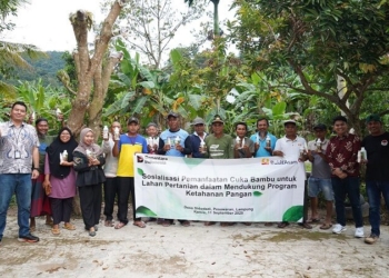 PT Bukit Asam Dukung Ketahanan Pangan Nasional lewat Cuka Bambu