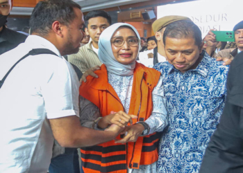 Mantan Direktur Utama PT Angkutan Sungai, Danau dan Penyeberangan (ASDP) Indonesia, Ira Puspadewi. (MI/Usman Iskandar)