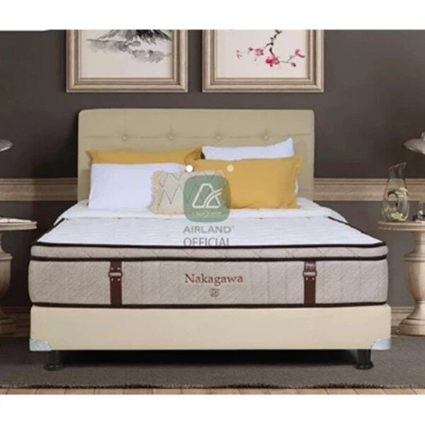 Airland Nakagawa Lite Set dengan Divan dan Sandaran-160 X 200