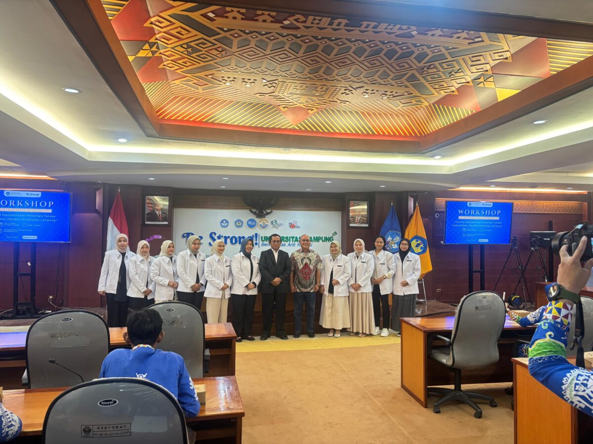 Unila Luncurkan “Unila Care” Tekankan Kesehatan Mental sebagai Pilar Kampus Unggul