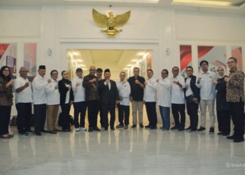 Pertemuan dengan jajaran pengurus PWI Pusat di Gedung PPN/Bappenas, Jakarta, Selasa, 18 November 2025. Dok PWI Pusat