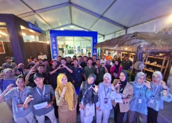 Coffee Pavilion di Lampung Fest 2025 PKOR, Way Halim, Bandar Lampung. Lampost.co/Silvia Agustina