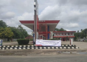 Kena Sanksi, Operasional SPBU di Lampung Utara Disetop