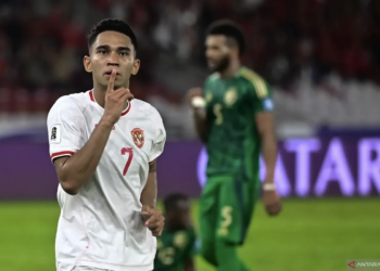 Pesepak bola Timnas Indonesia Marselino Ferdinan