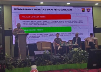 Polda Lampung Ingatkan Masyarakat agar Menyalurkan ZIS melalui Baznas