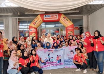 Program Alfamart Sahabat Posyandu kian gencar menjangkau ibu dan anak untuk mendapatkan layanan kesehatan dasar.