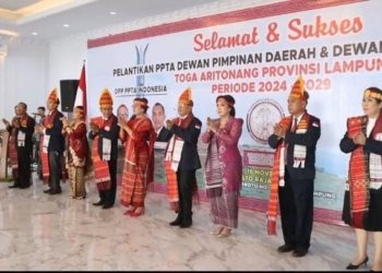 Dewan Pimpinan Daerah (DPD) PPTA Indonesia Provinsi Lampung beserta sembilan Dewan Pimpinan Cabang (DPC) periode 2024—2029