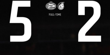 hasil pertandingan PSV vs fortuna sittard