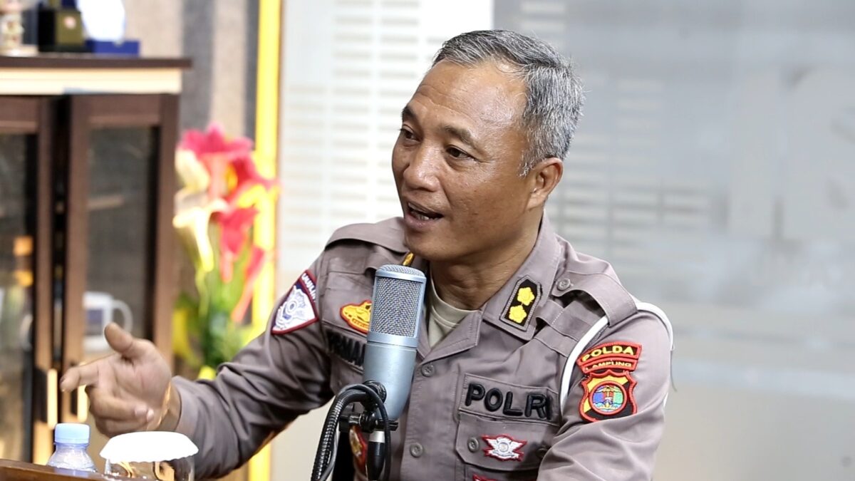 Polda Lampung Jaga Kelancaran Lalu Lintas Jelang Nataru