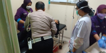 Lakalantas di depan Islamic Central Kotabumi telan korban jiwa. Doc. Polres Lampura