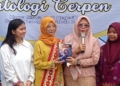 Peluncuran Buku Aruna SMPN 1 Bandar Lampung, foto Andi Apriadi