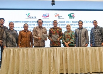 PT Waskita Karya (Persero) Tbk melalui anak usahanya yaitu PT waskita Toll Road (WTR) resmi menyelesaikan seluruh rangkaian aksi korporasi pada PT Cimanggis Cibitung Tollways (CCT).