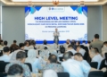 Pemerintah Provinsi Lampung menggelar High Level Meeting (HLM) Tim Pengendalian Inflasi Daerah (TPID) se-Provinsi Lampung di Hotel Grand Mercure, pada Rabu, 3 Desember 2025. Dok Diskominfo