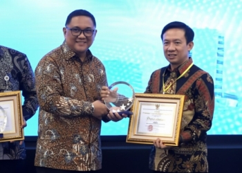 Pemerintah Provinsi Lampung meraih predikat Terbaik 3 Nasional pada Penghargaan Pembangunan Daerah (PPD) 2025 dari Kementerian PPN/Bappenas. Dok Pemprov