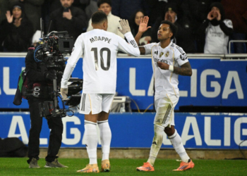 Real Madrid Kalahkan Alaves 2-1, Rodrygo Cetak Gol Kemenangan