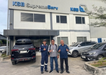 Balai Standardisasi dan Pelayanan Jasa Industri (BSPJI) Bandar Lampung melaksanakan verifikasi Tingkat Komponen Dalam Negeri (TKDN) terhadap produk Pump Package di PT KSB Indonesia.