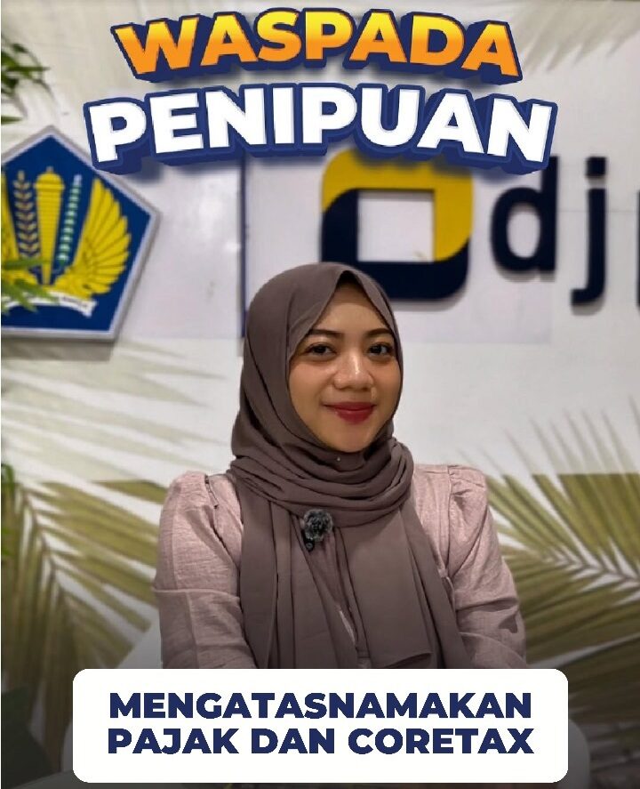 Waspada penipuan mengatasnamakan DJP. (IST)