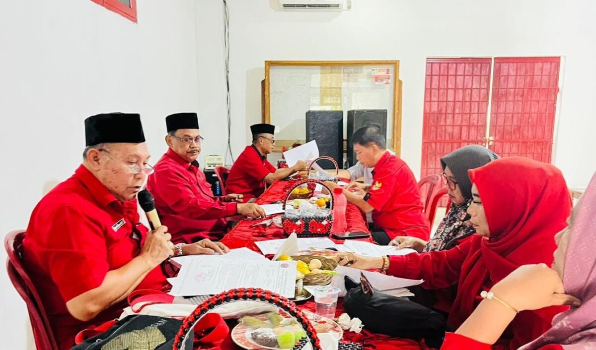 jajaran pengurus PDI Perjuangan Lamteng