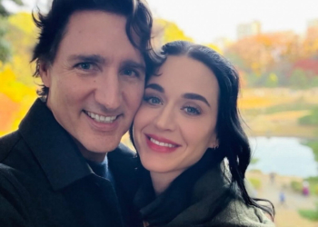 katy perry dan Justin Trudeau