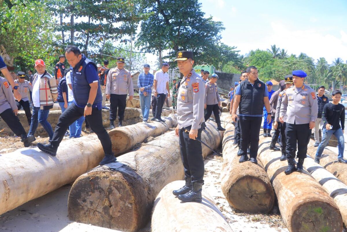 Kapolda Lampung, Irjen Pol. Helfi Assegaf menegaskan komitmennya terhadap penegakan hukum di sektor kehutanan dan lingkungan. Dok/Polda Lampung.
