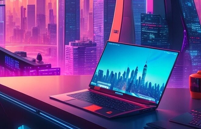 laptop OLED 7 jutaan