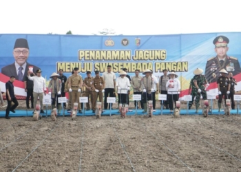 Polri Perkuat Ketahanan Pangan Nasional Termasuk di Lampung.Dok