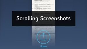 Cara Scrolling Screenshot di Android & iPhone