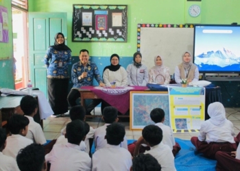 Tim Dosen Itera Susun Peta Jalur Aman untuk SDN 1 Sukarame Dua