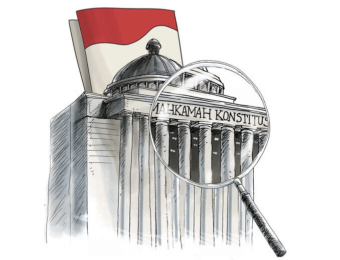 Ilustrasi Gedung Mahkamah Konstitusi. Dok MI