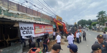 Pemkot Bandar Lampung Bersihkan Gorong-gorong di Jalan Ki Maja