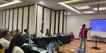 Pelatihan Advance Hypnotherapy yang diselenggarakan oleh Indonesian Hypnosis Center (IHC) di Hotel Horison, Bandar Lampung, Sabtu (17/1/2026).