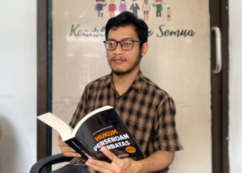 Pengabdi Bantuan Hukum LBH Bandar Lampung, Sapto Aji Prabowo. Dok LBH Bandar Lampung