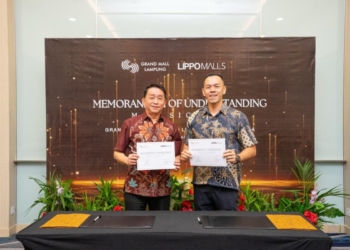 PT Lippo Malls Indonesia (LMI) resmi mengelola Grand Mall Lampung melalui kemitraan strategis dengan Group Sinar Laut.