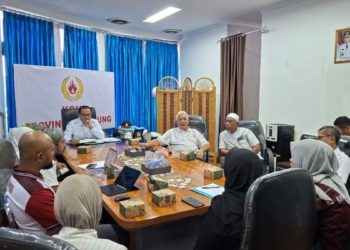 Bidik Medali di PON Beladiri II, KONI Lampung Seleksi Ketat Atlet