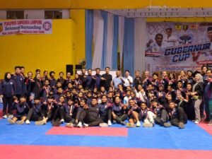 Lemkari Lampung Koleksi 8 Emas di Kejurda Karate Gubernur Cup V  