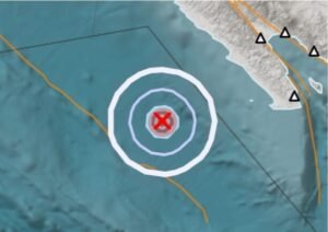 Gempa 3.5 M Guncang Pesisir Barat Lampung