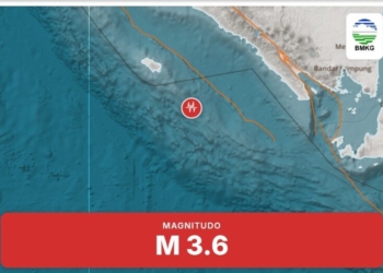 Badan Meteorologi Klimatologi dan Geofisika (BMKG) menyampaikan informasi gempa bumi wilayah Bengkulu. Dok. BMKG