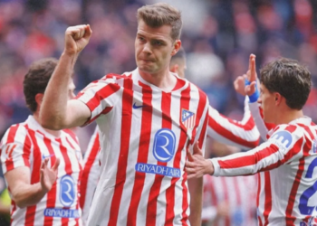 Selebrasi Alexander Sorloth