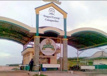 Perusahaan gula PT Sugar Group Companies di Provinsi Lampung.